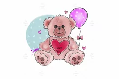 Valentine Animal, Romantic Png Product Image 2