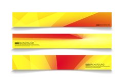 Modern web banner background. abstract vector template Product Image 1