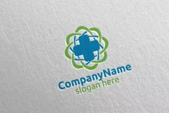 Biomedicine Cross Medical Hospital Logo 24 Product Image 2