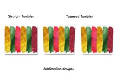 Christmas Tumbler Sublimation Design, Skinny Tumbler Wrap Product Image 2