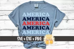 Fourth of July SVG | America | Patriotic Cut File Product Image 1