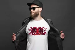 Kraken png octopus png sea monster sublimation Product Image 3