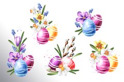 Happy Easter. Watercolor collection Product Image 6