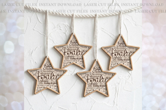 Christmas Family Dutch German words Ornament svg Product Image 3