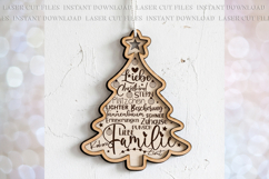 Christmas Family Dutch German words Ornament svg Product Image 6