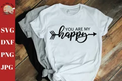 You Are My Happy shirt wedding engagement Wall Print SVG Product Image 1