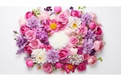 blank white round background Product Image 1