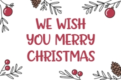 Warm Christmas Fonts | Cozy Handwritten Font Family Product Image 7