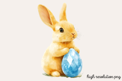 Geometric Pastel Easter Clipart Bundle PNG Product Image 16