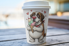 Whimsical Cats &amp; Ice Cream Clipart Product Image 5