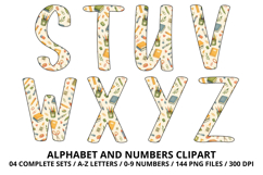 Back to School Alphabet png, letters doodle, school clipart Product Image 4