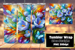 20oz Tumbler Artwork for Every Occasion , Flowers Product Image 1