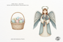 Cute Religious Easter Clipart Product Image 2