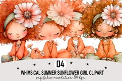 Whimsical Spring Clipart png Whimsical Spring Watercolor png Product Image 1