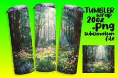 Volcanic Majesty 3D Tumbler Art - Sublime Nature Product Image 1