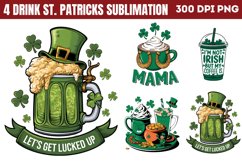 Drink St-Patricks Sublimation PNG Product Image 1