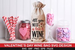 Valentine Wine Bag SVG Bundle -Valentine Design Product Image 15