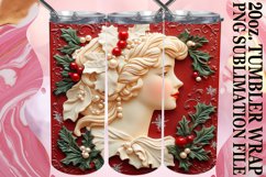 Happy Smiles 20oz tumbler wrap, Christmas Product Image 1