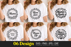 Happy Mothers Day Script Quotes SVG PNG Product Image 1