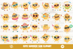 Cute Summer Sun Clipart Product Image 1
