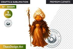 Fantasy Food Characters RPG Clipart PNG Graphics Product Image 1