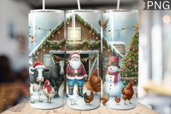Farm Animals Tumbler Wrap - Christmas Tumbler Design Product Image 1