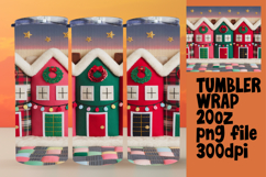 DIY Tumbler Wrap Digital File , Holiday Product Image 1