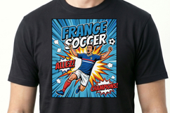 France Soccer T-shirt Design Product Image 1