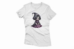 Gothic Girl Voodoo Doll Ribbons Halloween PNG Product Image 2