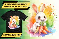 Sweet Watercolor Wildlife Sublimation Pattern - Happy PNG Product Image 1