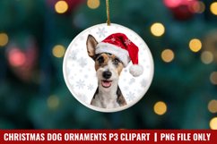 Breeds Of Christmas Dog Ornaments Clipart PNG Product Image 1