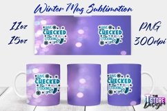 Winter Mug Sublimation | Winter 11 oz |15 oz Mug Sublimation Product Image 1
