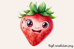Cute Kawaii Summer Clipart PNG Product Image 1