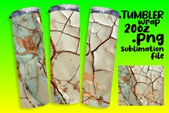 Crystal Clear Agate Art Sublimation Tumbler Collection Product Image 1