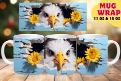 Springtime Mug Wrap Extravaganza: Sublimation Art Product Image 1