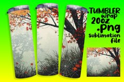 Autumn Views Wrap | 20oz Watercolor Tumbler Design Product Image 1