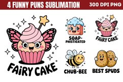 Funny Puns Sublimation PNG Product Image 1