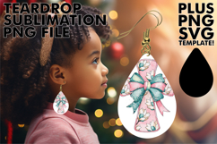 Joyful Teardrop Earrings Art Ideas, Flower Cross Product Image 1