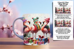 Fashionable 11oz Mug Wrap Png Template , Cute Xmas Product Image 1