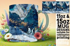 Sparkling Mountainscape Mug Design: Sublimation, 11oz &amp; 15oz Product Image 1