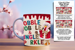 Trendy 11oz Mug Wrap Png Artwork , Holiday Product Image 1