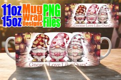 Radiant mornings sublimation mug wrap, Love Gnome Product Image 1