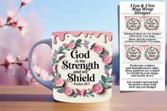 Fun 11oz Mug Wrap Png Design , Christian Product Image 1