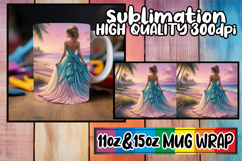 Enchanted mornings 11oz 15oz sublimation wrap, Women Product Image 1