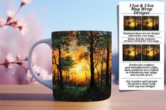 Blossoming Spring Landscape Mug Decor: Sublimation - 11oz/15 Product Image 1