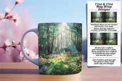 Secret Garden 3D Mug Wrap 11oz/15oz Art Sublime Beauty Product Image 1