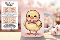 Glamorous 15oz Mug Wrap Png Artwork , Valenines Animals Product Image 1