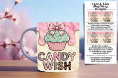 Creative 15oz Mug Wrap Png Artwork , Holiday Product Image 1