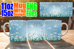 Refreshing spirit 11oz 15oz mug wrap, Leopard Prints Product Image 1