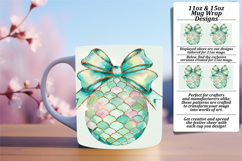 Stylish 15oz Mug Wrap Png Artwork , Easter Egg Product Image 1